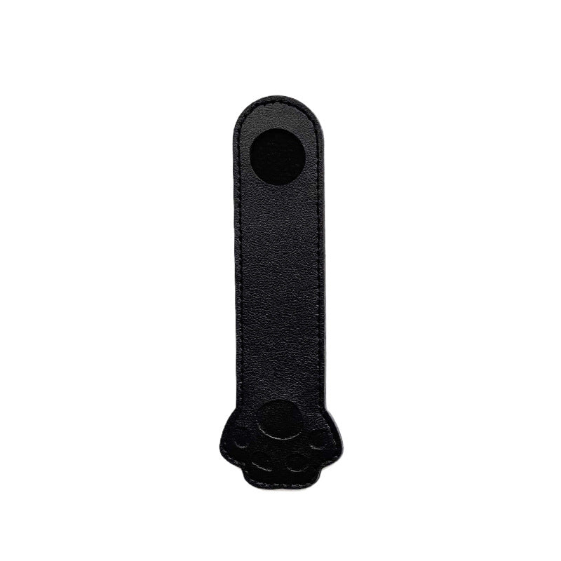Black Paw-Detail Pen Sleeve
